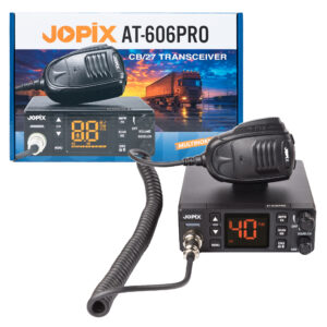CB radijo stotelė JOPIX AT-606PRO ASQ, AM/FM, 4W, 12V-24V, PA, VOX, triukšmo slopintuvas - Image 12