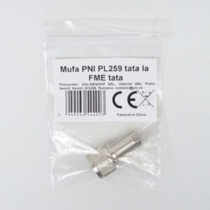 PNI kištukas PL259 vyriškas į FME vyrišką - Image 2