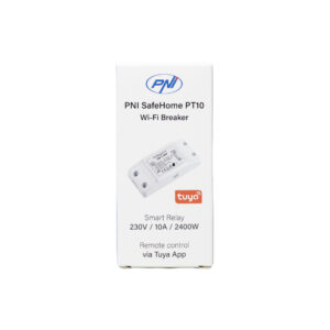 PNI SafeHome PT10 išmanioji WiFi relė, ON / OFF 230V 10A išvestis, valdymas internetu, Tuya Smart mobilioji programėlė, integracija į išmaniuosius scenarijus ir automatizavimas su kitais Tuya suderinamais produktais - Image 2