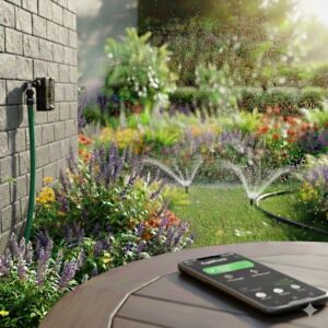 Išmanusis laistymo programatorius PNI SWI170, Wi-Fi, 3/4 arba 1/2 jungtis, 1700 l/h, valdymas per „Tuya“ programėlę, suderinamas su „Amazon Alexa“ ir „Google Home“ - Image 14
