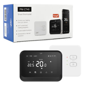 Išmanusis termostatas PNI CT45 belaidis, su WiFi, valdymu internetu, šildymo sistemoms, TuyaSmart APP - Image 15