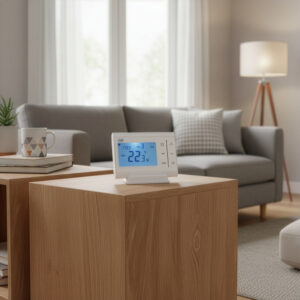 PNI CT60 belaidis termostatas centrinio šildymo sistemoms, histerezė 0,1 laipsnio - Image 11