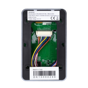 PNI DK150T prieigos kontrolės klaviatūra su „Wi-Fi“, atrakinimas PIN kodu, RFID kortele ir per „Tuya Smart“ programėlę, IP65, juoda - Image 12