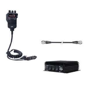 Nešiojamos CB radijo stoties komplektas PNI Escort HP 62, RX-TX KL203P stiprintuvas, AM-FM-SSB, 100W, 12V ir PNI R50 kabelis - Image 8