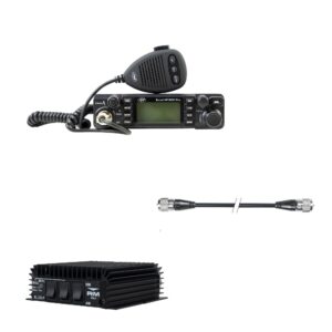 CB radijo stoties komplektas PNI Escort HP 9001 PRO, RX-TX KL203P stiprintuvas, AM-FM-SSB, 100W, 12V ir PNI R50 kabelis - Image 19