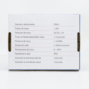 PNI SV100 apsaugos nuo užliejimo rinkinys, jutiklis ir solenoidinis vožtuvas 3/4 colio DN20 - Image 8
