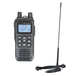 Nešiojama CB radijo stotelė PNI Escort HP 92 multi-standard 4W, 12-24V AM-FM su CB antena PNI Extra 45 su magnetu