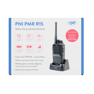 PNI PMR R15 0,5W profesionali nešiojama radijo stotelė, ASQ, TOT, monitorius, programuojama, 1200mAh baterija, CTCSS-DCS kodai - Image 14