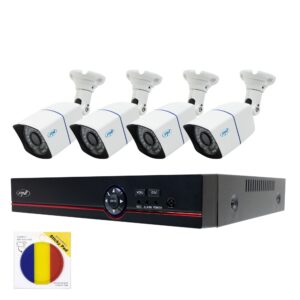 PNI House PTZ1500 5MP DVR vaizdo stebėjimo rinkinys – 4 kameros ir lipnių vėliavėlių pakuotė - Image 8