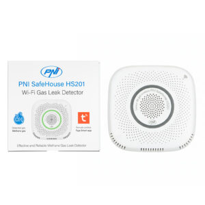 Metano dujų jutiklis (CH4) PNI SafeHouse HS201 su „WiFi“, valdymas per „Tuya Smart“ programėlę, 230V maitinimo šaltinis, balso pranešimai, garsinis ir vaizdinis aliarmas, elektromagnetinio vožtuvo išvestis - Image 10