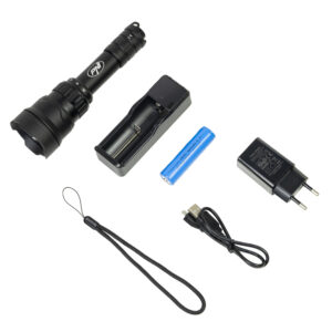 PNI Adventure F300 žibintuvėlio rinkinys su 3 spalvų LED, balta, raudona, žalia, maks. 10W, IPX6 ir pridedamu lipniu vėliavėlės laikikliu - Image 3