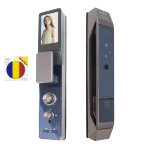 PNI SafeHome PTY8825 išmanioji spyna, kodas, kortelė, veido atpažinimas, piršto atspaudas ir pridedamas lipnus žymeklis - Image 9