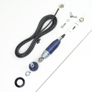 CB Sirio SUPER 9 antenos komplektas su tvirtinimo elementu, 155 cm ilgio, su pridedamu „Sticky Pad Flag“ - Image 4