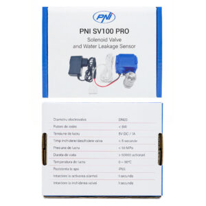 Apsaugos nuo užliejimo rinkinys PNI SV100 PRO jutiklis ir solenoidinis vožtuvas DN20 3/4, 1.0MPa, IP65 - Image 5