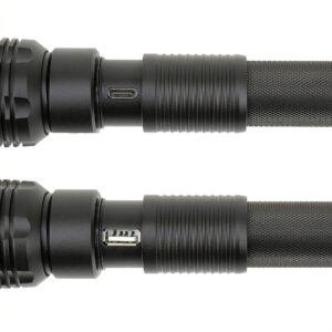 PNI Adventure F450 aliumininis žibintuvėlis su fokusavimo ir BOOST funkcija, 20 W LED, 1500 lm iki 450 m, išorinė baterija su USB išvestimi, micro USB įkrovimas, 4400 mAh baterija komplekte, veikia 10 valandų nepertraukiamai - Image 8