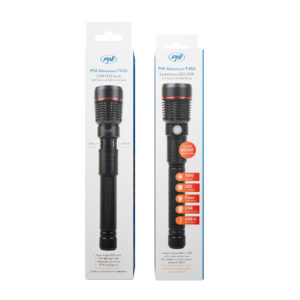 PNI Adventure F450 aliumininis žibintuvėlis su fokusavimo ir BOOST funkcija, 20 W LED, 1500 lm iki 450 m, išorinė baterija su USB išvestimi, micro USB įkrovimas, 4400 mAh baterija komplekte, veikia 10 valandų nepertraukiamai - Image 12
