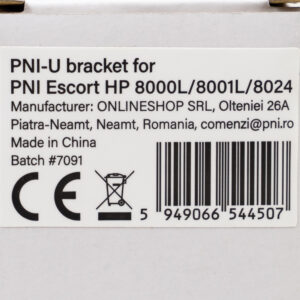 PNI-U tvirtinimo laikiklis PNI Escort HP 8000L/8001L/8024 CB radijo stotelėms