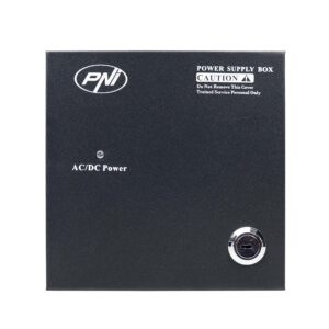 CCTV maitinimo šaltinis PNI STC52 12V, 5A, 60W, 4 išėjimai, metalinėje dėžutėje - Image 3