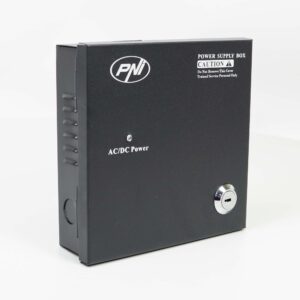 CCTV maitinimo šaltinis PNI STC52 12V, 5A, 60W, 4 išėjimai, metalinėje dėžutėje - Image 10