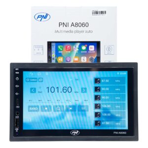 PNI A8060 Automobilinis daugialypės terpės grotuvas su Android 13, 4GB DDR3/64GB ROM, 7 colių ekranu, CarPlay, Android Auto, Bluetooth, Wi-Fi, FM radiju - Image 9