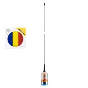 Antenos komplektas CB PNI TRUCKER 9000 PL su LED, ilgis 140 cm, 26-28MHz, 1000W, komplekte yra lipnus vėliavėlės laikiklis - Image 8