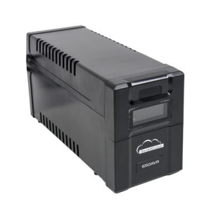 SilverCloud SafePC 650AVR UPS paketas, 360W galia ir pridedamas lipnus lapelis (Sticky Pad Flag) - Image 3