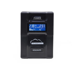 SilverCloud SafePC 650AVR UPS paketas, 360W galia ir pridedamas lipnus lapelis (Sticky Pad Flag) - Image 6