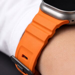 Tech-Protect MOTION WATCH 8 / 9 / 10 / 11 / 12 / SE / ULTRA (44 / 45 / 46 / 49 MM) SIGNAL ORANGE - Image 6
