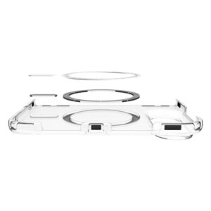 Spigen ULTRA HYBRID PRO MagSafe iPhone DĖKLAS SKAIDRUS/BALTAS - Image 5