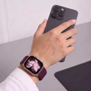 Tech-Protect NYLONLOOP Watch 8 / 9 / 10 / 11 / 12 / SE (40 / 41 / 42 MM) TAMSIAI VYŠNINĖ - Image 6