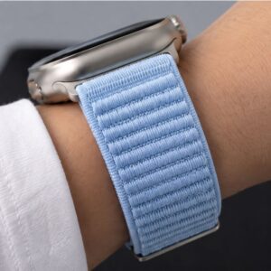 Tech-Protect NYLONLOOP Watch 8 / 9 / 10 / 11 / 12 / SE (40 / 41 / 42 MM) ŠVIESIAI MĖLYNAS - Image 6