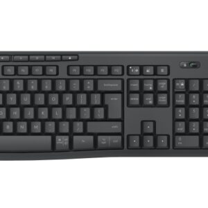 Logitech MK370 Combo for Business Belaidė klaviatūra + Pelė, RF Wireless+Bluetooth, US Int, Graphite