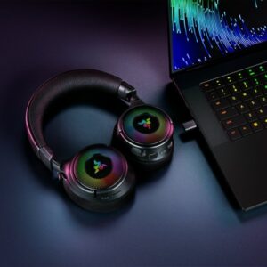 Razer Kraken V4 Belaidės žaidimų ausinės, Bluetooth, Juoda - Image 2