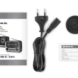 Radijas REAL-EL X-510 juodos spalvos - Image 8