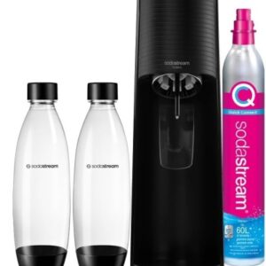 SodaStream Terra Black + 2 bottles (1012812310) Gazuoto vandens gaminimo aparatas, Juoda - Image 2