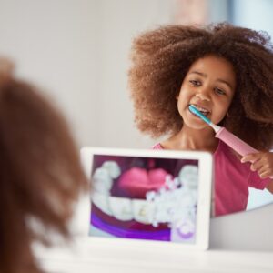 Philips Sonicare For Kids HX6352/42 Elektrinis dantų šepetėlis, Rausva - Image 3