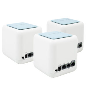 PNI GB1200 Gigabit Wi-Fi Mesh sistemos komplektas ir 1 vnt. S/STP CAT8 plokščias tinklo kabelis PNI U8015W 1,5 m - Image 4