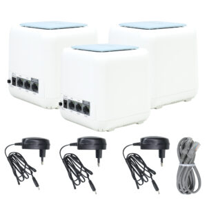 PNI GB1200 Gigabit Wi-Fi Mesh sistemos komplektas ir 1 vnt. S/STP CAT8 plokščias tinklo kabelis PNI U8015W 1,5 m - Image 7