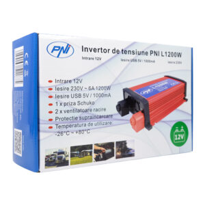 PNI įtampos keitiklis L1200W maitinimo šaltinis 12V 230V išvestis - Image 8