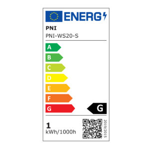 PNI GreenHouse WS20 LED saulės energija maitinamas šviestuvas namo numerio apšvietimui, montuojamas ant sienos - Image 10