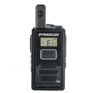 Nešiojama PMR radijo stotelė Dynascan 3A 446MHz, 0,5W, 16 kanalų, VOX, juoda - Image 6