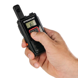 Nešiojama PMR radijo stotelė Dynascan 3A 446MHz, 0,5W, 16 kanalų, VOX, juoda - Image 8