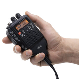 Dėžutė su 10 vienetų nešiojamų CB radijo stotelių PNI Escort HP 62, daugiastandartė, 4W, 12V, AM-FM, 5 lygių reguliuojamas ASQ, 9 lygių RF Gain, Dual Watch, Scan, Lock - Image 10