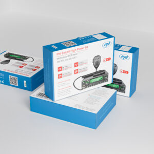 Dėžė su 10 vnt. CB radijo stotelių PNI Escort High Power 60 multistandard, FM/AM, ASQ, RF Gain, 12V - Image 9