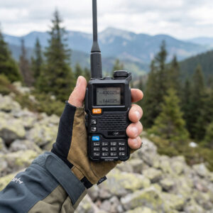 Dėžutė su 20 vienetų nešiojamų VHF/UHF radijo stotelių PNI P18UV, dviejų dažnių, 144-146MHz ir 430-440MHz, 200 kanalų, VOX, nuskaitymas, FM radijas, Li-Ion 2200 mAh - Image 8
