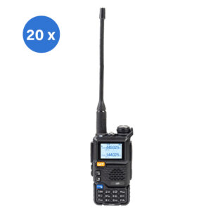 Dėžutė su 20 vienetų nešiojamų VHF/UHF radijo stotelių PNI P18UV, dviejų dažnių, 144-146MHz ir 430-440MHz, 200 kanalų, VOX, nuskaitymas, FM radijas, Li-Ion 2200 mAh - Image 11