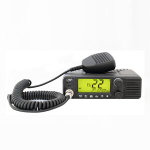 6 dalių CB PNI Escort HP 40 multistandartinė radijo stotelė, 4W, AM, FM, 12-24V, ASQ, RF Gain
