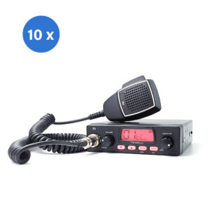 Dėžutė su 10 vienetų CB TTi TCB-550 N radijo stotelių su automatiniu triukšmo slopinimu - Image 7