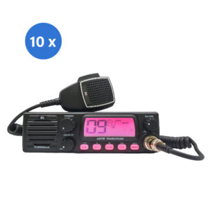 Dėžutė su 10 vienetų CB radijo stotelių TTi TCB-900 EVO, DSS, SQ, „Dual Watch“, mikrofono stiprinimas, 12V-24V, „Bluetooth“ rakto jungtis - Image 6
