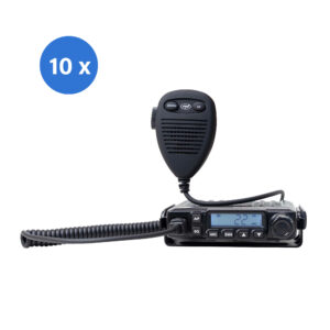 10 vienetų dėžutė CB PNI Escort radijo stotelei HP 6500 PRO, daugiastandartė, VOX, NRC, 4W, AM-FM, 12V, SQ, ASQ, pridedamas cigarečių degiklio kištukas - Image 9